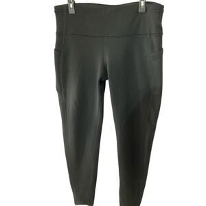 Athleta‎ Women's Size 1XL  Altitude Tight in Polartec Power Stretch Black